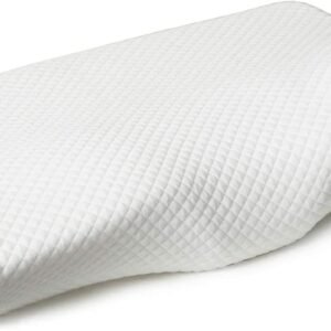 Contour Memory Foam Pillow Orthopedic Sleeping Pillows, Ergonomic Cervical Pillow for Neck Pain - for Side Sleepers, Back and Stomach Sleepers, Free Pillowcase Included (Firm & Queen)