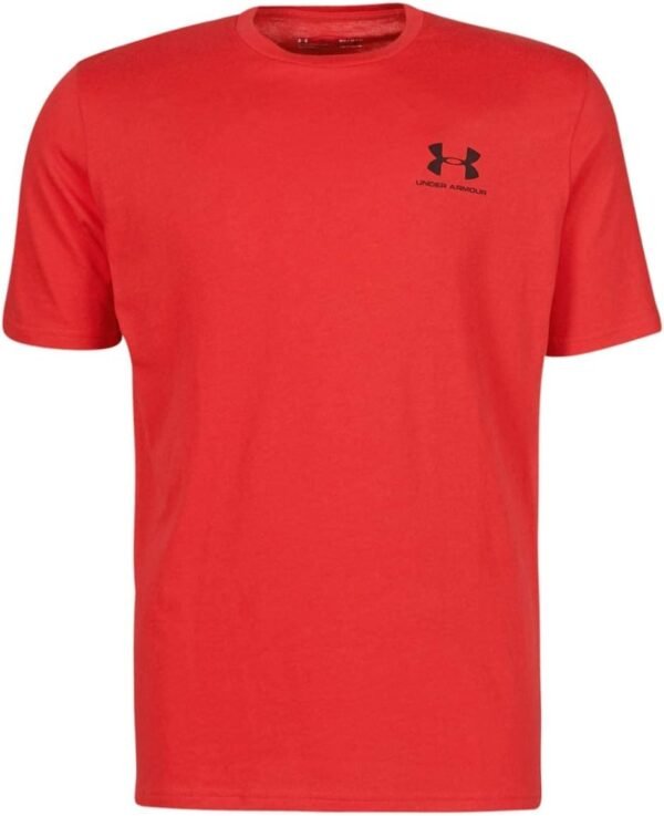 Under Armour Men's Sportstyle Left Chest Short-Sleeve T-Shirt, Academy Blue (408)/Black, X-Small