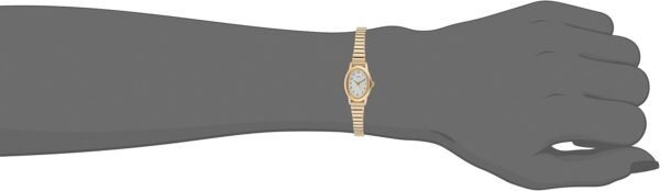 Timex Women's Cavatina Watch - TPearl Dial Gold-Tone Case - Image 4