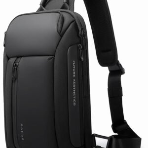 BANGE Sling Bag, Waterproof Men's Chest Bag Shoulder bags Crossbody Sling Backpack for Men……