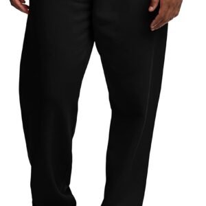 Fruit of the Loom Eversoft Fleece Elastic Bottom Sweatpants with Pockets, Relaxed Fit, Moisture Wicking, Breathable