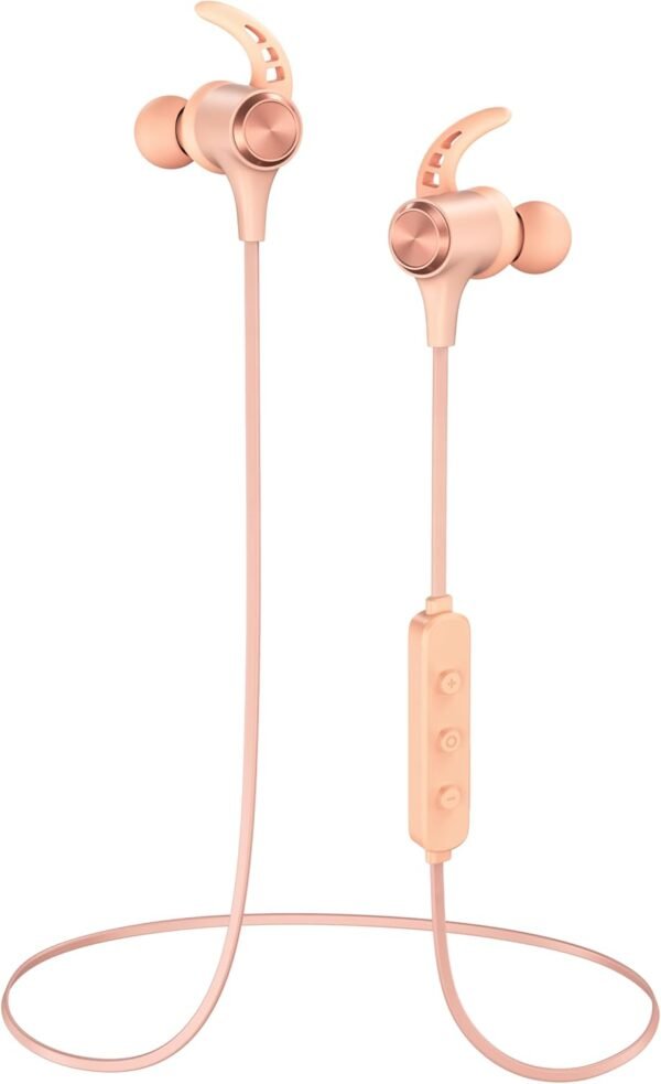 Bluetooth Headphones, Bluetooth 5.2 Stereo aptX Wireless Earbuds Bass Magnetic Neckband IPX7 Waterproof Bluetooth Earbuds Bulit-in Mic with 16H Playtime, Lightweight Earphones for Sport