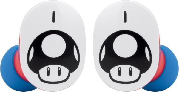 eKids Wireless Earbuds with Microphone, Bluetooth Earbuds with Charging Case Designed for School, Home, or Travel (Mario) - Image 6