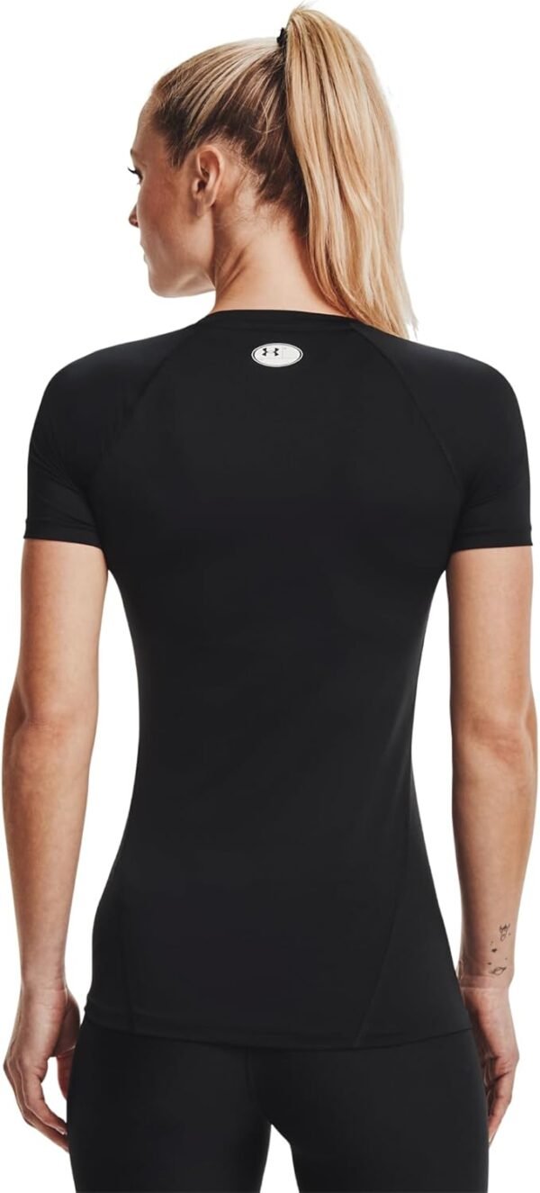 Under Armour Women's HeatGear Compression Short-Sleeve T-Shirt - Image 4