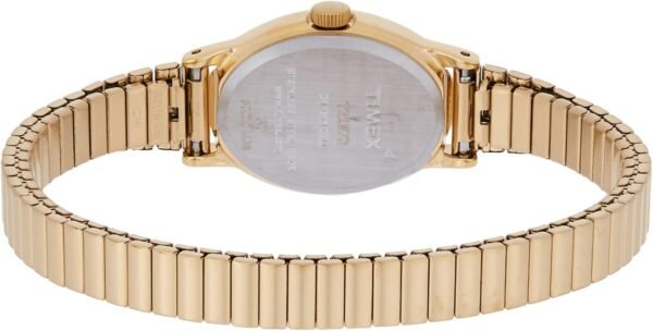 Timex Women's Cavatina Watch - TPearl Dial Gold-Tone Case - Image 2