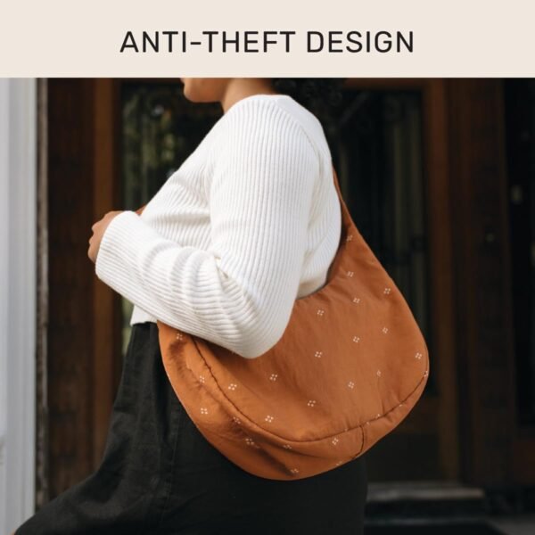 Jadyn Crescent Bag, Large Crossbody for Women – Comfortable, Versatile Anti-Theft Shoulder Bag for Travel, Everyday Use - Image 5