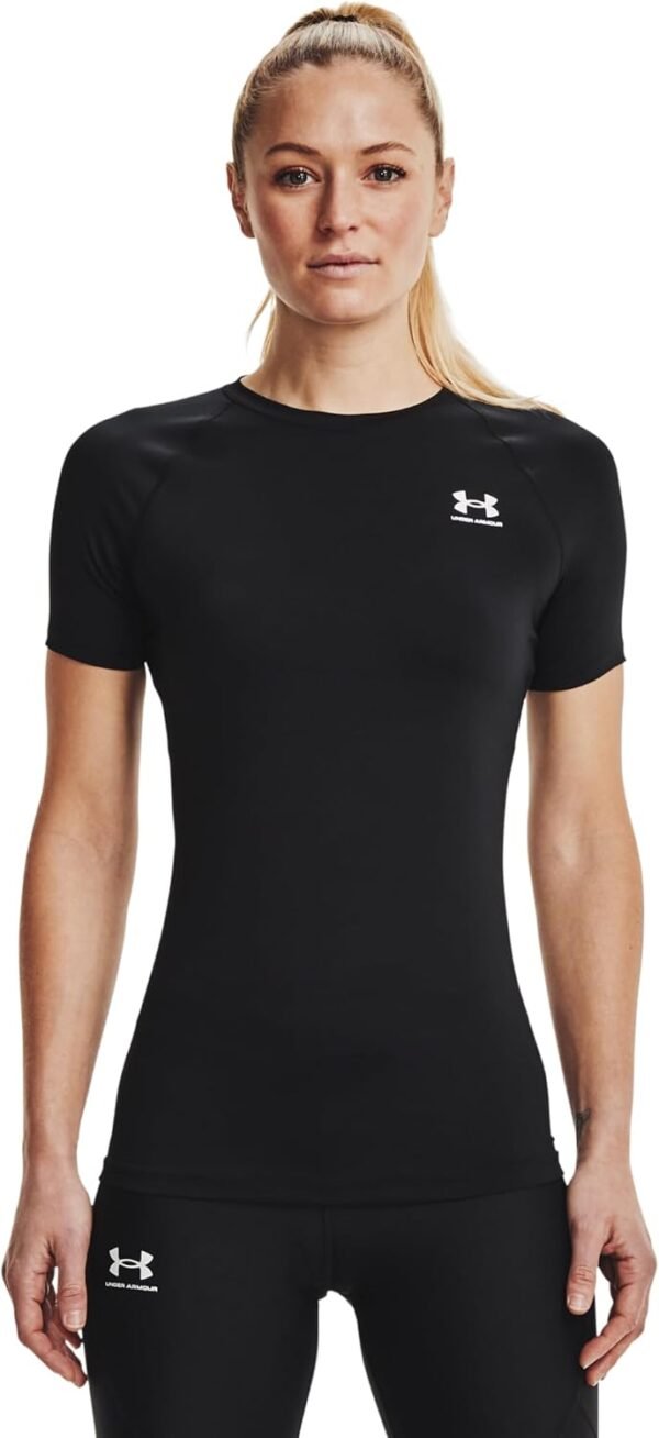Under Armour Women's HeatGear Compression Short-Sleeve T-Shirt - Image 2