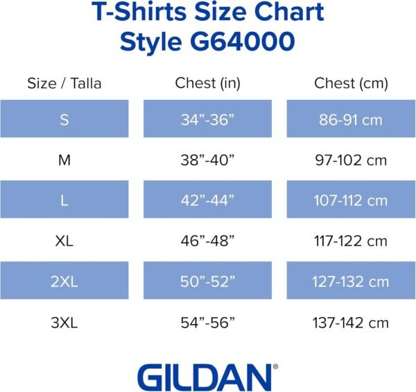 Gildan Unisex Adult Softstyle Cotton T-Shirt, Style G64000, Multipack - Image 5