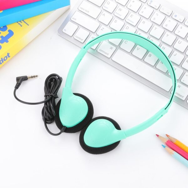 10 Pack Kids Headphones Bulk for School Classroom, Multi Color Wired Headphones for Kids Students Child, 3.5mm Jack (10 Pack) - Image 4