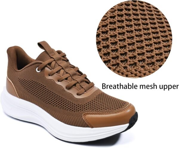 Running Shoes for Men Slip On Walking Shoes Tennis Gym Workout Shoes Breathable Non Slip Cushioning Sneakers - Image 3