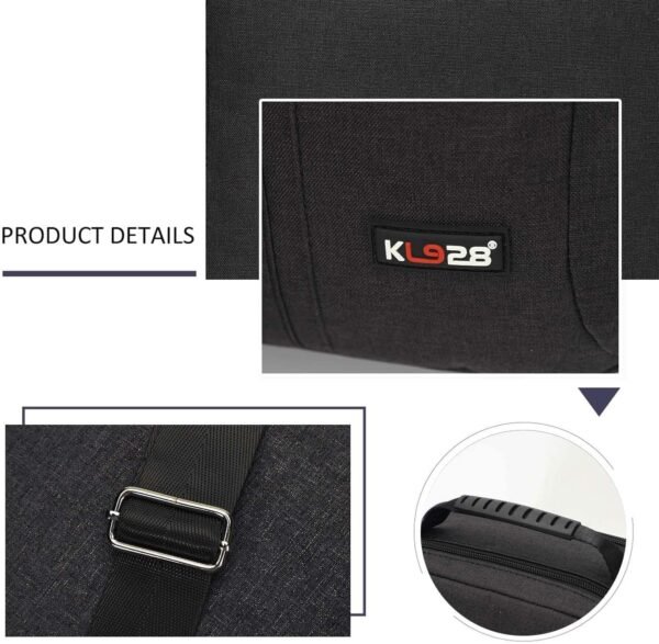 KL928 Men's Messenger Bag - Crossbody Shoulder Bags Travel Bag Man Purse Casual Sling Pack for Work Business - Image 3