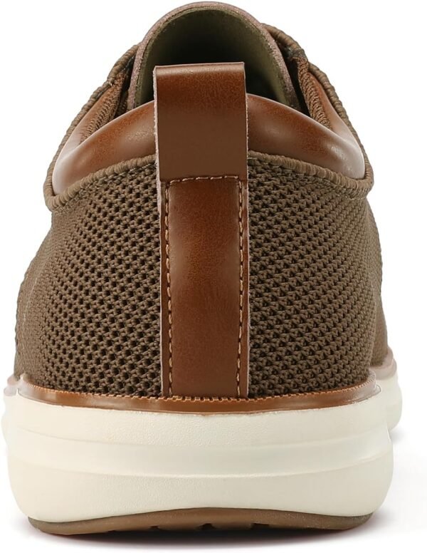 VILOCY Men's Wide Casual Dress Oxfords Business Shoes Fashion Sneakers Mesh Breathable Comfortable Walking Shoes - Image 6