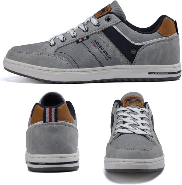ARRIGO Bello Sneakers for Men Casual Shoes Low Top Comfortable Walking Shoes - Image 3
