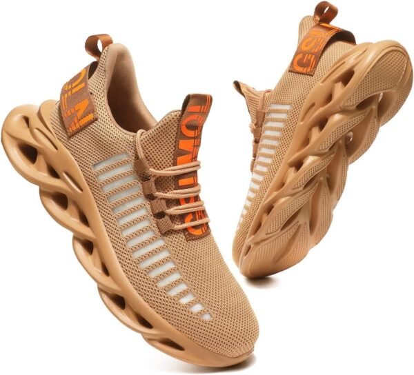 GSLMOLN Men's Slip on Breathable Walking Shoes Ultra Lightweight Casual Sport Gym Fashion Sneakers - Image 5