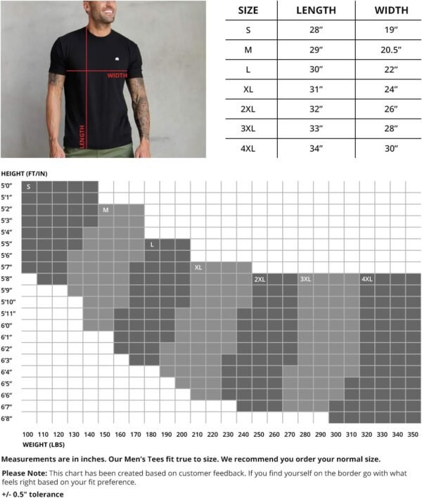 INTO THE AM Mens T Shirt with Logo - Short Sleeve Crew Neck Soft Fitted Tees S - 4XL Fresh Classic Basic Tshirts - Image 6