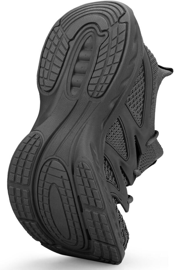 Pujcs Men's Slip on Walking Shoes Lightweight Breathable Non Slip Running Shoes Athletic Gym Tennis Shoes Sneakers for Men - Image 5