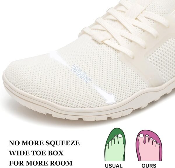 Pulltop Barefoot Trail Running Shoes for Men - Wide Toe Box | Zero Drop Sole | Minimalist Crossfit Training Shoes - Image 3