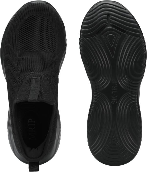 MRIP Mens Slip On Walking Shoes Lightweight Non Slip Gym Workout Running Shoes Mesh Breathable Cushion Fashion Tennis Athletic Casual Sneakers - Image 6