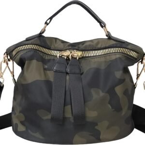 Women Nylon Handbag Anti-theft Casual Lightweight Travel Shopping Shoulder Bag Crossbody bag