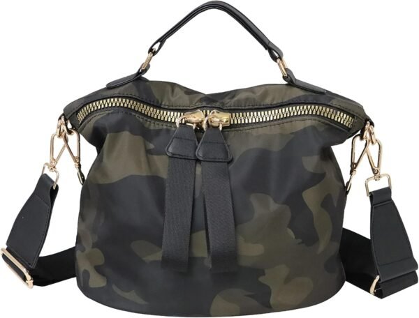Women Nylon Handbag Anti-theft Casual Lightweight Travel Shopping Shoulder Bag Crossbody bag