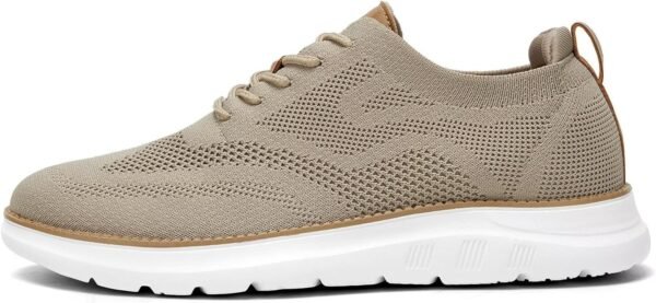 Mens Casual Dress Oxfords Shoes Fashion Mesh Work Business Walking Sneakers Comfortable Lightweight Soft Sole - Image 2