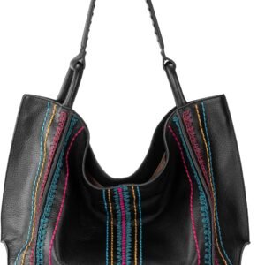 The Sak Los Feliz Large Tote Bag - Woman's Purse For Everyday, Travel, Beach Bag - Roomy Handbag With Shoulder Bag Strap