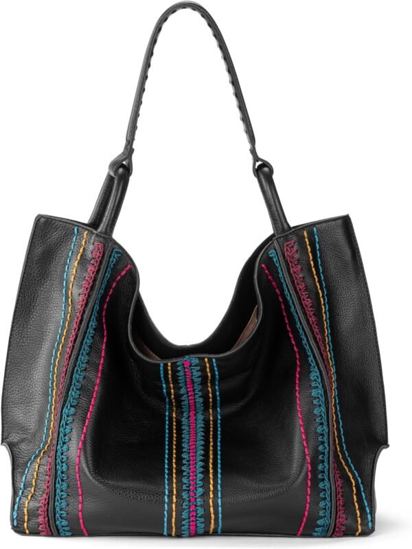 The Sak Los Feliz Large Tote Bag - Woman's Purse For Everyday, Travel, Beach Bag - Roomy Handbag With Shoulder Bag Strap