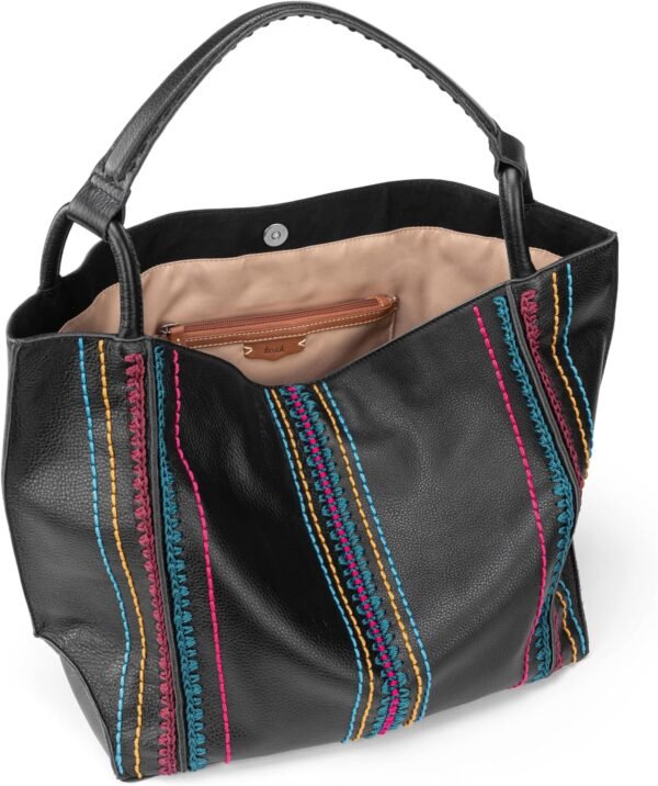 The Sak Los Feliz Large Tote Bag - Woman's Purse For Everyday, Travel, Beach Bag - Roomy Handbag With Shoulder Bag Strap - Image 3