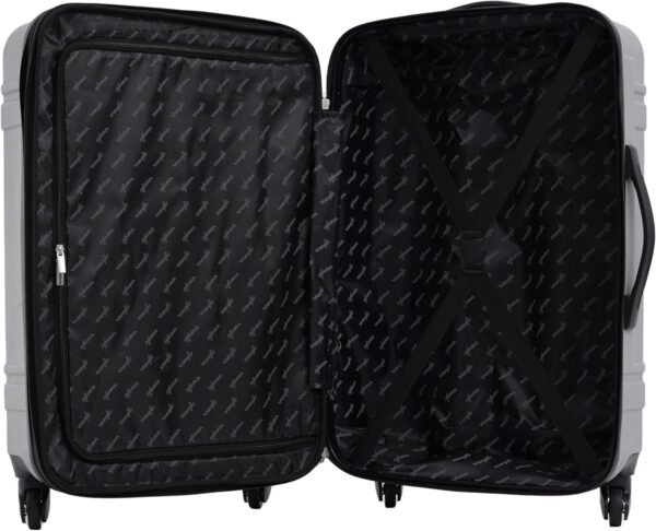 Wrangler Astral Travel Luggage, Sharkskin, 3 Piece Set - Image 5
