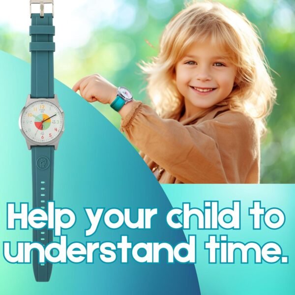 OWLCONIC Kids Watch - Analog Watches for Kids - Girls & Boys Watches Ages 7-10, Watches for Kids 8-12, Kids Analog Watch Telling Time Teaching Tool, Gift Watches for Girls and Boys - Image 3
