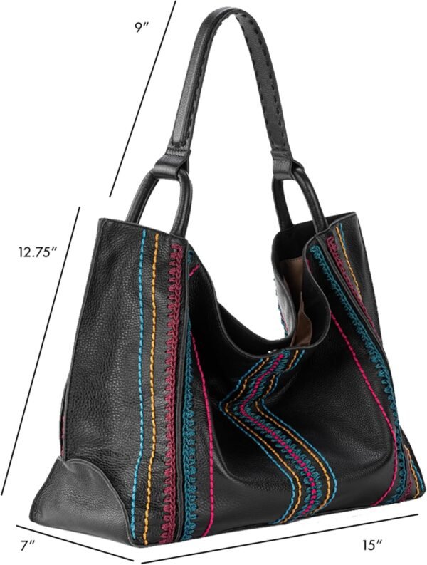 The Sak Los Feliz Large Tote Bag - Woman's Purse For Everyday, Travel, Beach Bag - Roomy Handbag With Shoulder Bag Strap - Image 2