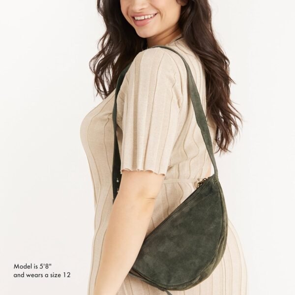 The Sak Tess Sling Purse - Small Woman's Crossbody Bag For Everyday & Travel - Handbag With Zipper Closure & Adjustable Strap - Image 5