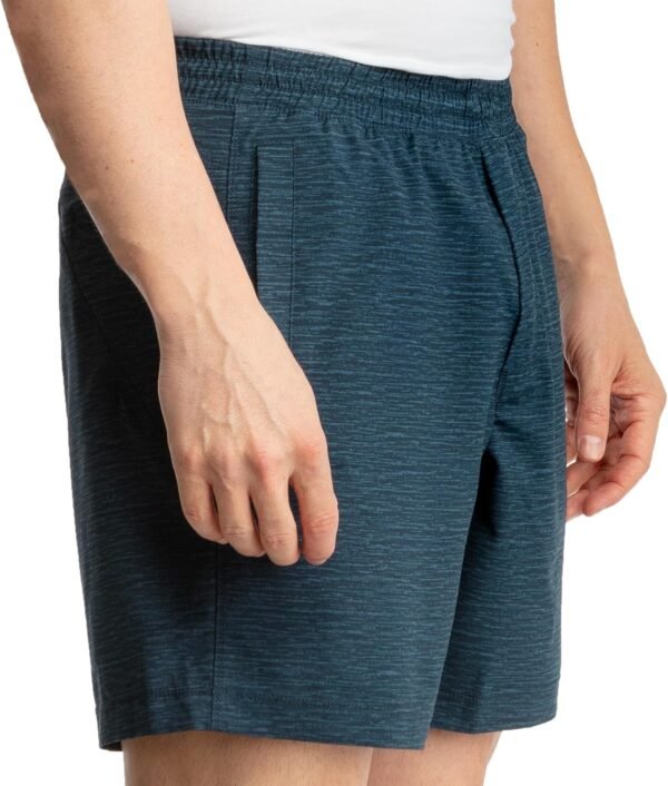 birddogs Mens Gym Shorts – Stretch Athletic Workout Short with Built-in Liner for Comfort – Regular Length, 7” Inseam - Image 5
