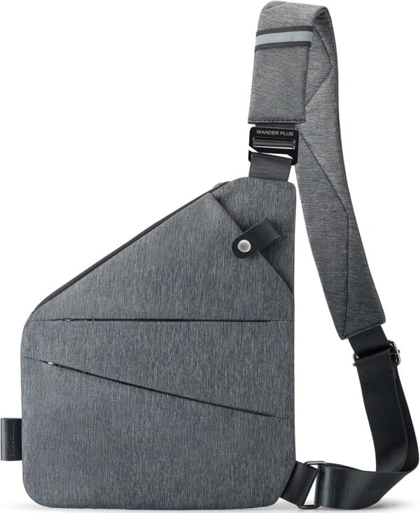 WANDER PLUS® Anti Theft Crossbody Bag, Shoulder Bag Anti-theft Design for Travel, Sport, Work