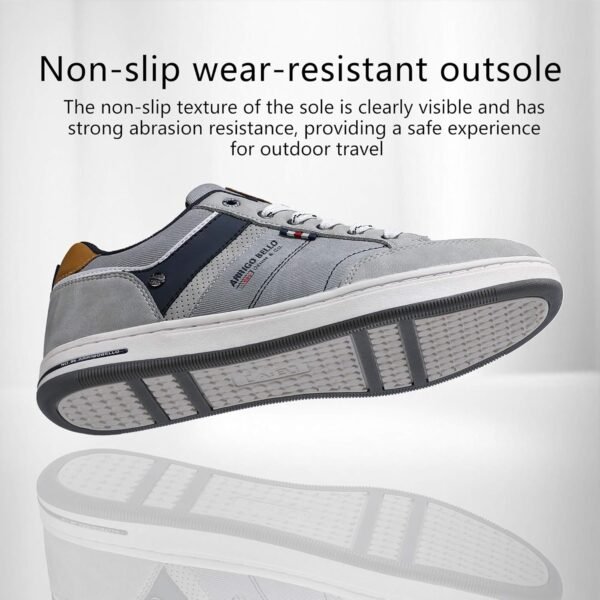 ARRIGO Bello Sneakers for Men Casual Shoes Low Top Comfortable Walking Shoes - Image 5