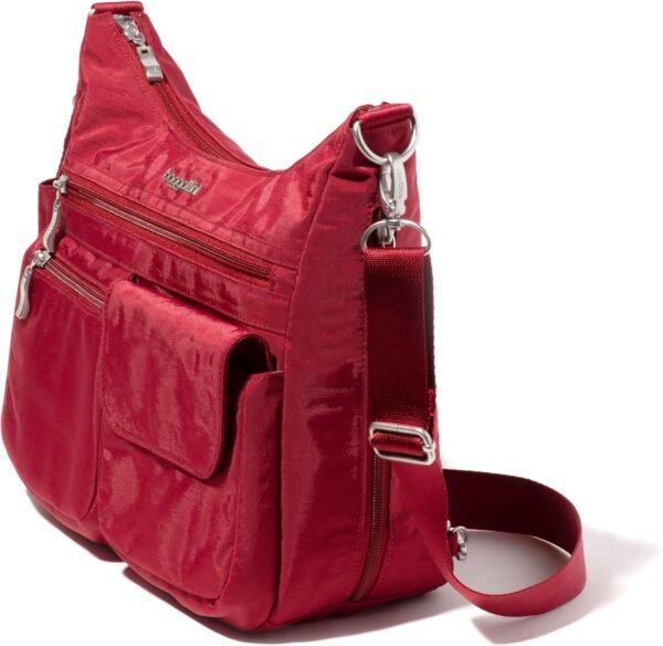 Baggallini Modern Everywhere Bagg - Water-resistant Lightweight Hobo Crossbody Bag for Women - Easy-Access Phone Pocket - Image 2