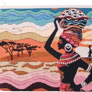 Bohemian Artisan Clutch Purse for Women - Vintage Tapestry Casual Bag with Wrist Strap, Unique Gift for Daily Boho Style