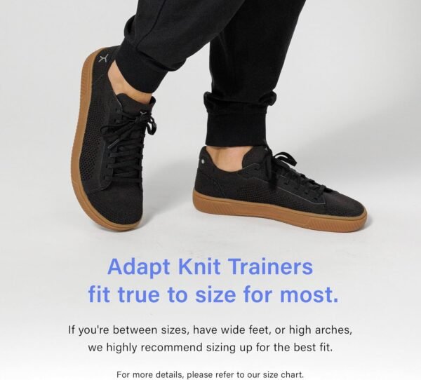 FLUX FOOTWEAR Adapt Knit Trainer – Wide Toe Box Shoe with Earth-Link Grounding, Zero-Drop Sole, Breathable Knit Upper & Machine Washable – Perfect for Daily Wear & Light Training - Image 2