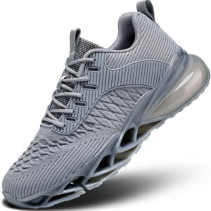 Mens Air Fashion Sneakers Blade Running Walking Shoes Comfortable Non Slip Work Sport Athletic Tennis Shoes