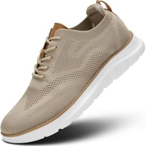 Mens Casual Dress Oxfords Shoes Fashion Mesh Work Business Walking Sneakers Comfortable Lightweight Soft Sole