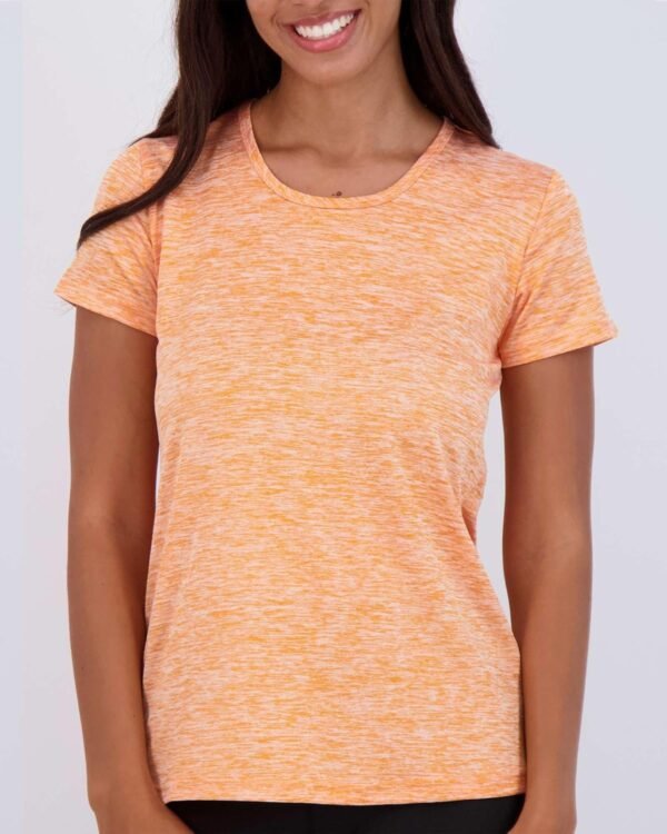 Real Essentials 5 Pack: Women's Dry Fit Tech Stretch Short-Sleeve Crew Neck Athletic T-Shirt (Available in Plus Size) - Image 3