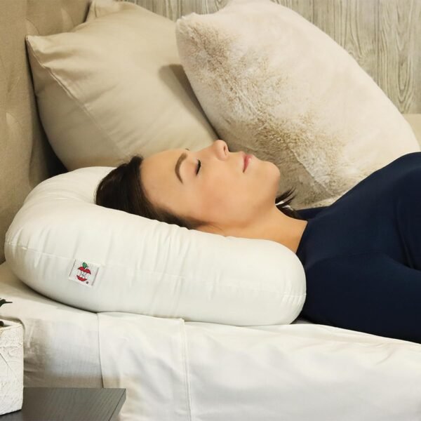 Core Products Tri-Core Gentle-Cervical Support Pillow for Neck, Shoulder, and Back Pain Relief - Ergonomic Orthopedic Contour - for Back and Side Sleepers - Assembled in The USA - Gentle, Midsize - Image 6