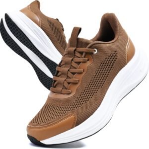 Running Shoes for Men Slip On Walking Shoes Tennis Gym Workout Shoes Breathable Non Slip Cushioning Sneakers