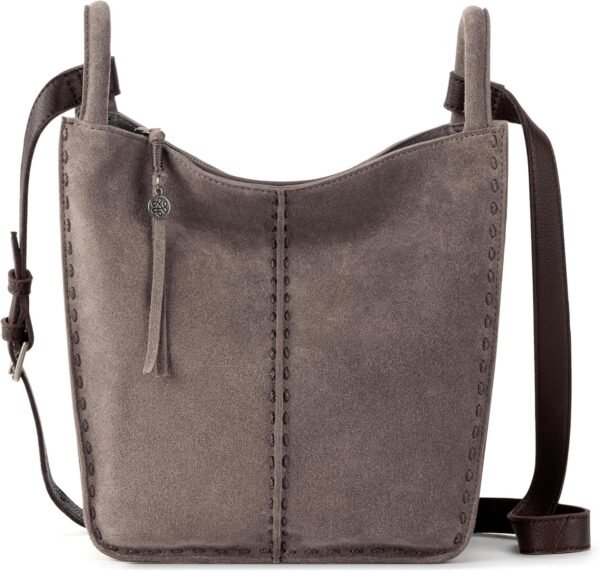 The Sak Los Feliz Crossbody Purse - Women's Leather Handbag For Everyday & Travel - Cross Body With Adjustable Shoulder Strap